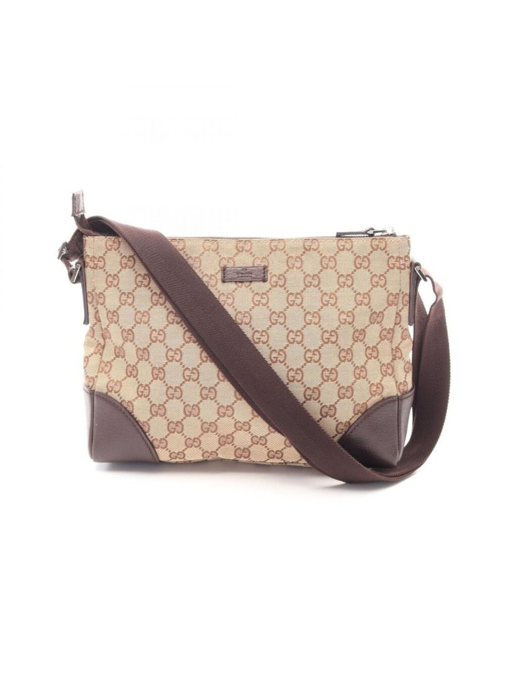 Gucci Shoulder Bag GG Canvas Beige